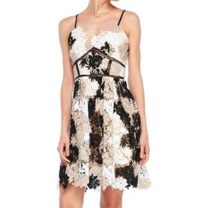 ROMEO & JULIET Dress Polyester Floral Lace